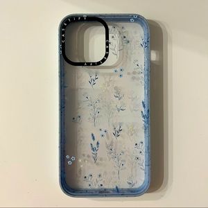 Casetify Small Blue Flowers iPhone 13 Pro Max Case